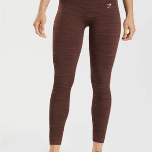 Gymshark Brown High-Waisted Leggings